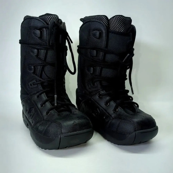 LTD Snow Board Boots Men's Size 5 Black Lace Up Winter Skiing Snowboarding - Picture 1 of 11